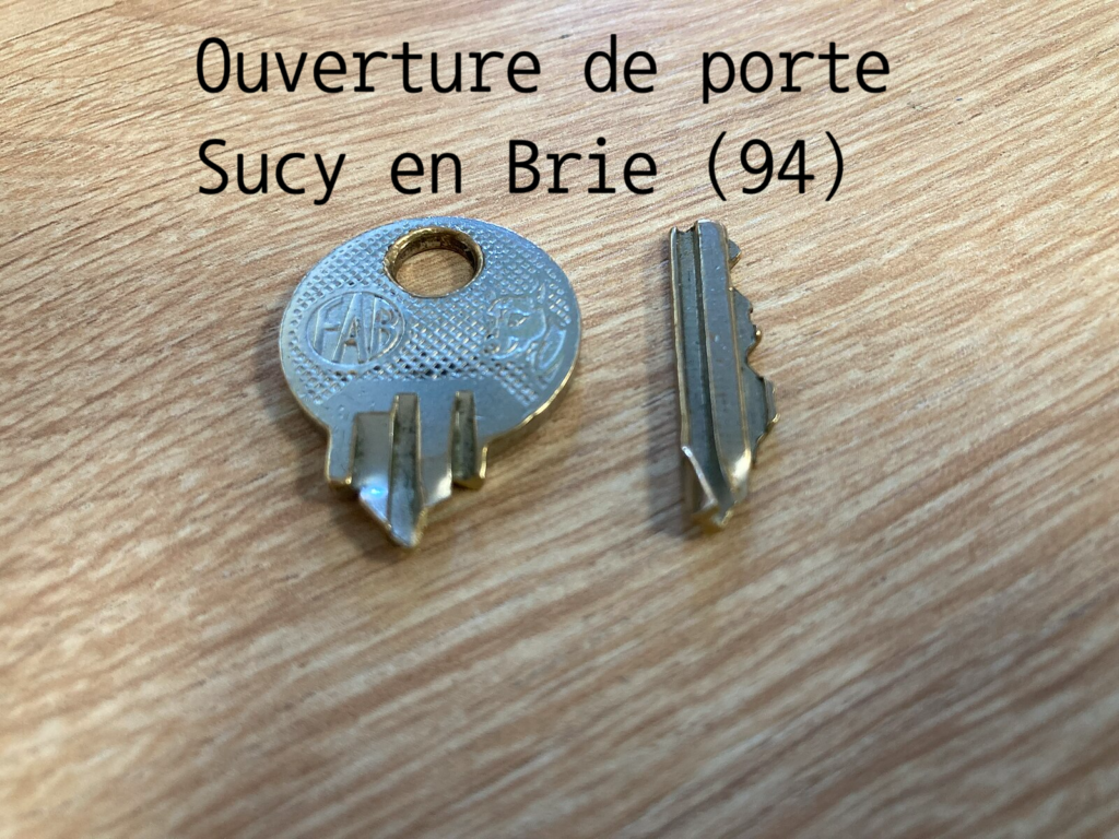 serrurier : ouverture de porte à sucy en brie