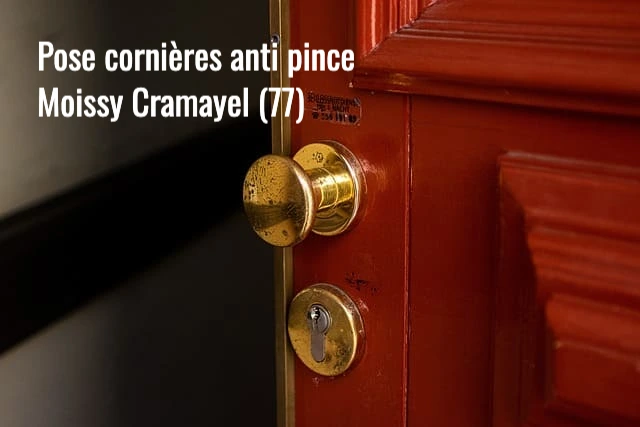 Serrurier Moissy Cramayel : pose et installation de cornieres anti pince