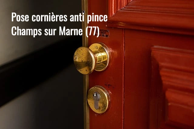 Serrurier Champs sur Marne : pose et installation de cornieres anti pince
